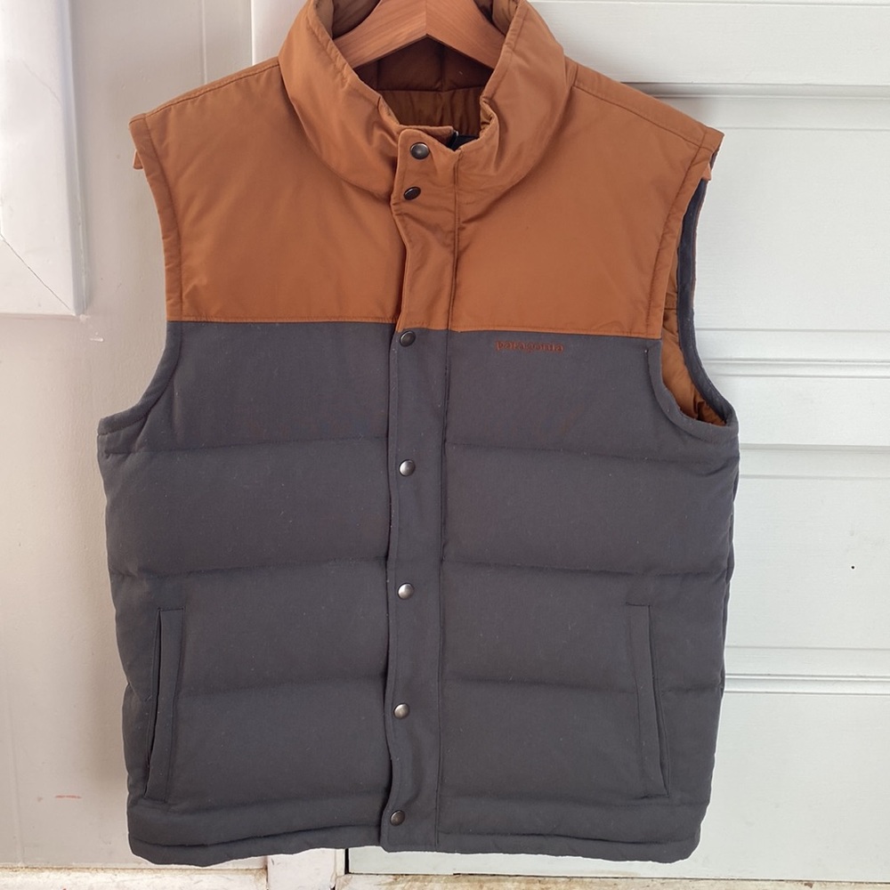 Patagonia Bivy Puffer Vest - with Down feathers - medium